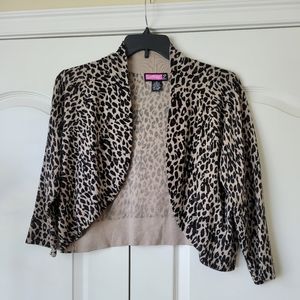 Leopard print sweater